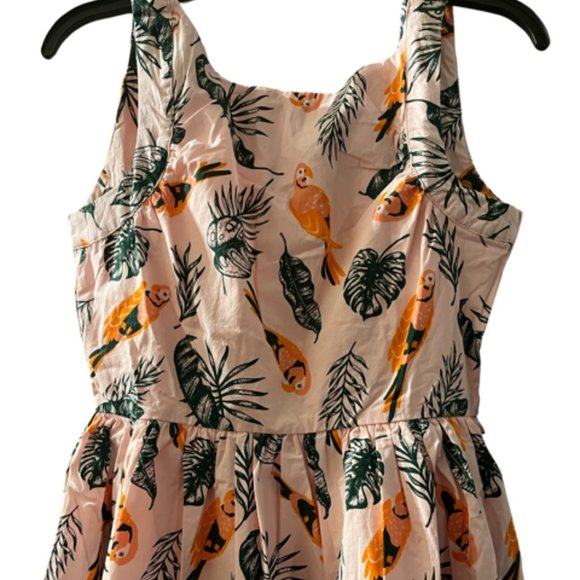 Saint Geraldine | Tropical Bird Swing Dress - Picture 3 of 7